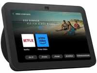 Amazon Echo Show 8 3. Gen., 2023 | Anthrazit - Smarter HD-Touchscreen mit 3D-Audio,