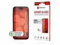 DISPLEX Smart Glass (9H) für Apple iPhone 15 Plus/15 Pro Max Montagesticker,