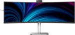 Philips 49B2U6900CH 49 Zoll DQHD Curved Monitor, Webcam, Mikrofon, RJ45,