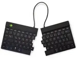 R-Go Tools R-Go Split Break Ergonomische Bluetooth-Tastatur Pausenanzeige, Ultrad&uuml;nn