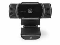 Nedis Webcam | Full HD@60fps / 4K@30fps | Autofokus | Eingebautes Mikrofon | Schwarz