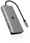ICY BOX 12-in-1 USB Type-C&reg; Dock mit PD bis zu 100 W