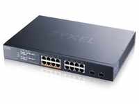 Zyxel XMG1915-18EP Smart Managed Switch 16x 2.5G Ethernet 8x PoE++, max. 180W, 2x 10G