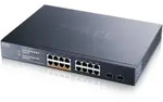 Zyxel XMG1915-18EP Smart Managed Switch 16x 2.5G Ethernet (8x PoE++, max. 180W), 2x