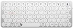 KeySonic KSK-5020BT-S Bluetooth-Tastatur (DE-Layout) [Mini Tastatur mit