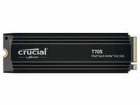 Crucial T705 SSD mit Kühlkörper 2TB M.2 PCIe Gen5 NVMe Internes...