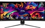 MSI MAG 341CQPDE QD-OLED Gaming Monitor - UWQHD, 175 Hz, 0,03 ms MSI OLED Care 2.0,