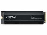 Crucial T705 SSD mit Kühlkörper 4TB M.2 PCIe Gen5 NVMe Internes...
