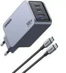 UGREEN Ladeger&auml;t Nexode Pro 100W GaN Adapter mit USB-C Ladekabel