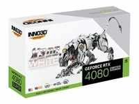 Inno3D GeForce RTX 4080 SUPER X3 OC WHITE - 16GB GDDR6X, 1x HDMI, 3x DP