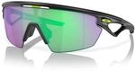 Oakley Sphaera&trade; Fahrradbrille matte black ink prizm road jade