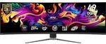 MSI MPG 491CQPDE QD-OLED Gaming Monitor - 144Hz, 0,03ms GTG MSI OLED Care 2.0, HDMI