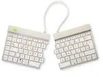 R-Go Tools R-Go Split Break ergonomic keyboard, QWERTZ DE, bluetooth Pausenanzeige,