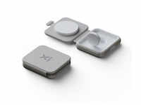 Xtorm Faltbares kabelloses Reise Ladegeräte 2 in 1, USB-C