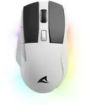 Sharkoon SGM50W Gaming Maus Wei&szlig; - kabellose Gaming-Maus inklusive Dockingstation