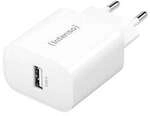 Intenso Netzteil Power Adapter W5A, Anschluss: 1x USB-A - Output: max. 5 Watt, Wei&szlig;
