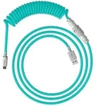 HyperX Coiled Cables Light Green/White Kabel