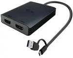i-tec USB-A/USB-C Dual 4K HDMI Video Adapter Adapter und Konverter