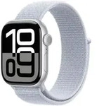 Apple Watch S10 Silber Aluminium Sport Loop Blaue Wolke GPS 42mm MWWD3QF/A 2024