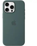 Apple Silikon Case iPhone 16 Pro Max mit MagSafe seegr&uuml;n