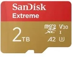 SanDisk 2TB Extreme microSD Speicherkarte 240MB/s & 130MB/s