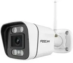 Foscam V8P WLAN &Uuml;berwachungskamera Wei&szlig; 8MP 3840x2160, Dualband-WLAN, Integrierter