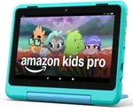 Amazon Fire HD 8 Kids Pro-Tablet 2024, Hello Teal von 6 bis 12 Jahren, 13 Stunden