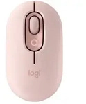 Logitech POP Mouse with emoji - ROSA 3 Easy-Switch-Kan&auml;le, 4 Tasten, Unterst&uuml;tzt