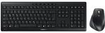 Cherry Stream Desktop Comfort Set, Kabellos Tastatur und Maus mit 2,4 GHz