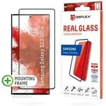 DISPLEX Real Glasschutzfolie 3D f&uuml;r Samsung Galaxy S23 Ultra kratzer-resistent,