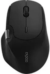 Rapoo Kabellose Multi-Mode-Maus "MT560", Schwarz Bluetooth, kabellos Dongle,