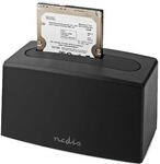 Nedis Festplatten-Dockingstation 1 Festplatte - USB 3.2 Gen1, USB Type-A, 2.5 / 3.5