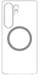 Samsung Clear Magnet Case Qi2 f&uuml;r S25 Ultra, Transparent