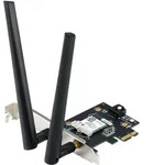 ASUS PCE-BE6500 WiFi 7 Bluetooth 5.4 Adapter BE6500 Triband, PCI Express, 2x...