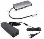 i-tec USB-C Metal Nano Dock HDMI/VGA mit LAN + Power Delivery 100W + Charger 100W