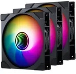 PHANTEKS M25-140 Gen2 PWM DRGB Reverse Blade 3er-Pack schwarz | Geh&auml;usel&uuml;fter