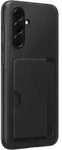 Samsung Card Slot Case f&uuml;r Galaxy A36, Black Handytasche