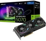 PNY GeForce RTX 5070 ARGB Epic-X RGB Overclocked Triple Fan - 12GB GDDR7, HDMI, 3x DP