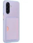 Samsung Card Slot Case f&uuml;r Galaxy A26, Blue Handytasche