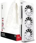 XFX Radeon RX 9070XT QUICKSILVER Gaming 16GB White - 16GB GDDR6, 1x HDMI, 3x DP