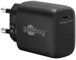 Goobay USB-CTM PD Schnellladeger&auml;t 20 W schwarz Netzteil