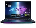 GIGABYTE AORUS MASTER 16 BYHC5DEE65SP - 16" QHD+ OLED 240 Hz Display, Intel Core