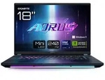 GIGABYTE AORUS MASTER 18 BZHC6DED42SP - 18" QHD+ MiniLED 240 Hz Display, Intel Core