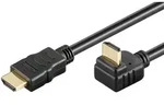 Goobay High Speed HDMI Kabel mit Ethernet, verg. 0,5m HDMITM-Stecker Typ A >