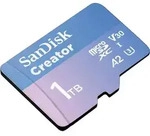 SanDisk Creator MicroSD-Speicherkarte 1TB Hohe &Uuml;bertragungsgeschwindigkeiten von bis