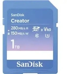 SanDisk SDSDXEP-1T00-GNCIS, SanDisk Creator SD-Speicherkarte UHS-II 1TB Hohe