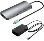 i-tec USB-C Metal Nano 3x Display Dock, 2x HDMI 1x USB-C video mit PD 140W + USB-C