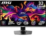 MSI MPG 322URXDE QD-OLED Gaming Monitor - 4K UHD, 240Hz, 0,03ms MSI OLED Care 2.0,