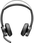 Poly Voyager Focus 2-M USB-C-Headset incl. Ladestation + Adapter USB-C/ -A, MS-Teams