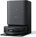 ECOVACS DEEBOT T80 OMNI Schwarz Saug-Wisch-Roboter mit Reinigungsstation